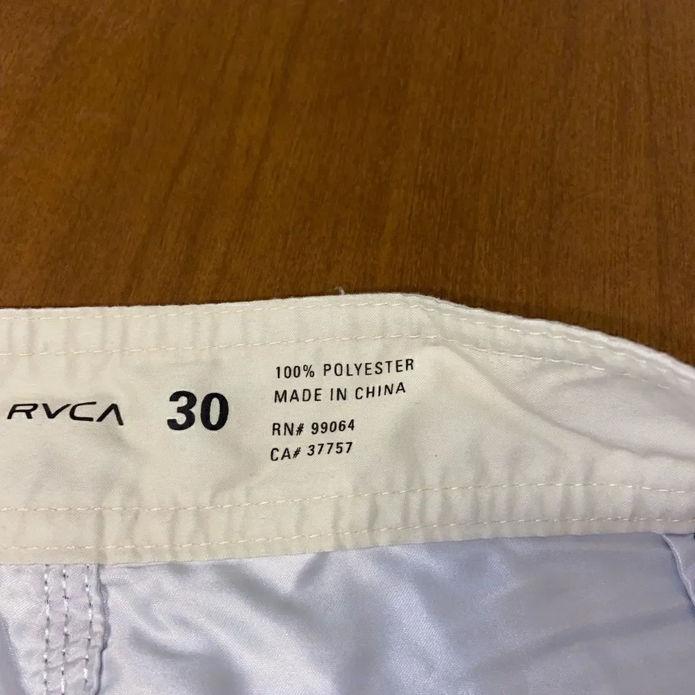 RVCA mens swim trunks